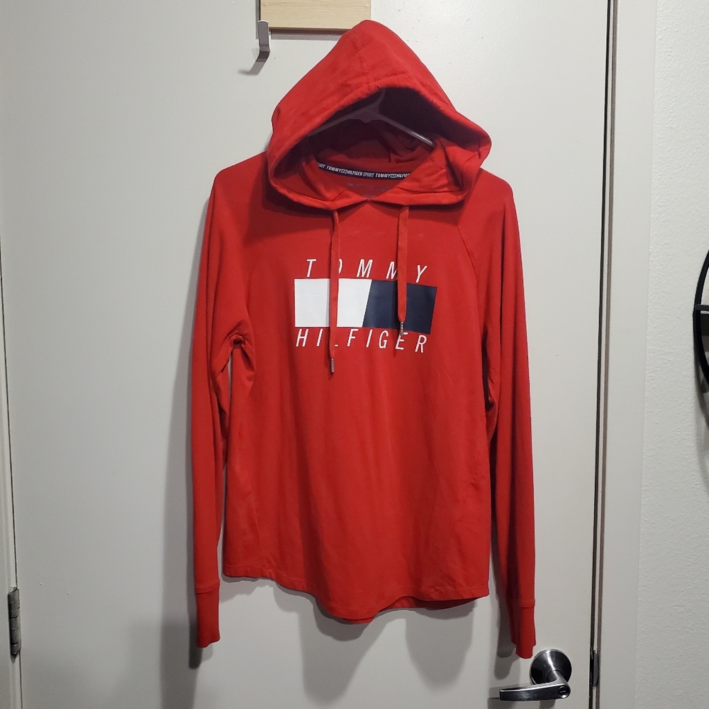 Tommy Hilfiger Red Hoodie Small